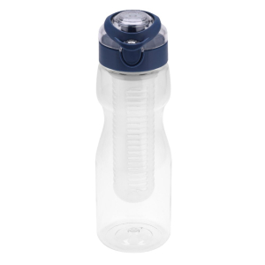Butelka sportowa TRITAN 730ml z wkładem granatowy RAVI